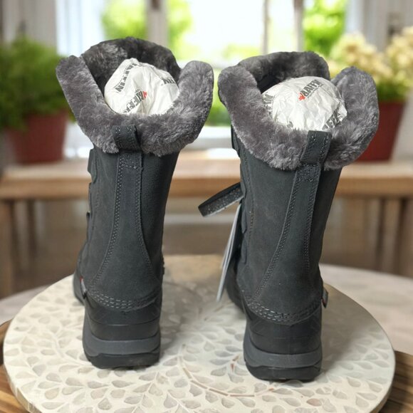 Baffin Chloe Insulated Waterproof Winter Snow Boots Women’s Size 6  Fur - Picture 10 of 16